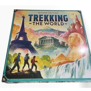 Underdog Games Trekking the World Second Edition Time Travel Board Game Sealed